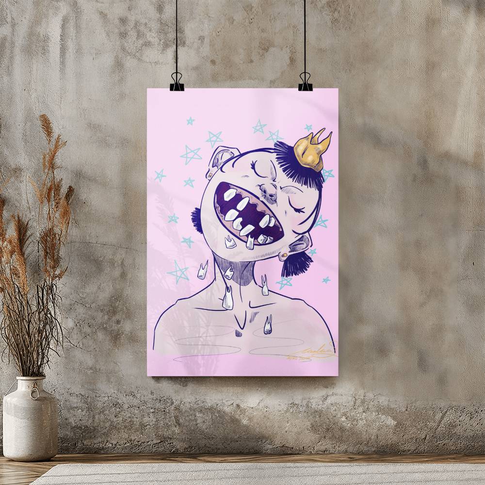 "Tooth Fairy" Glossy Finish Poster