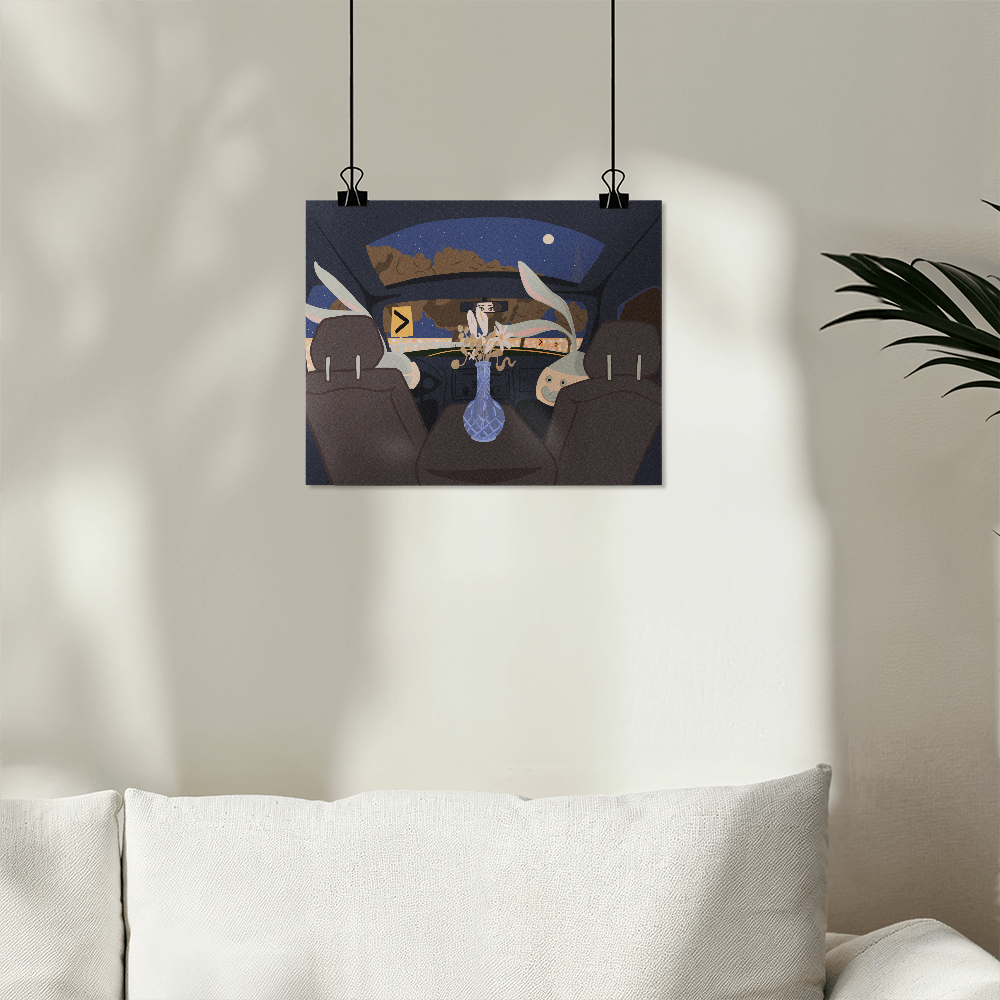 "Winding Roads" Poster
