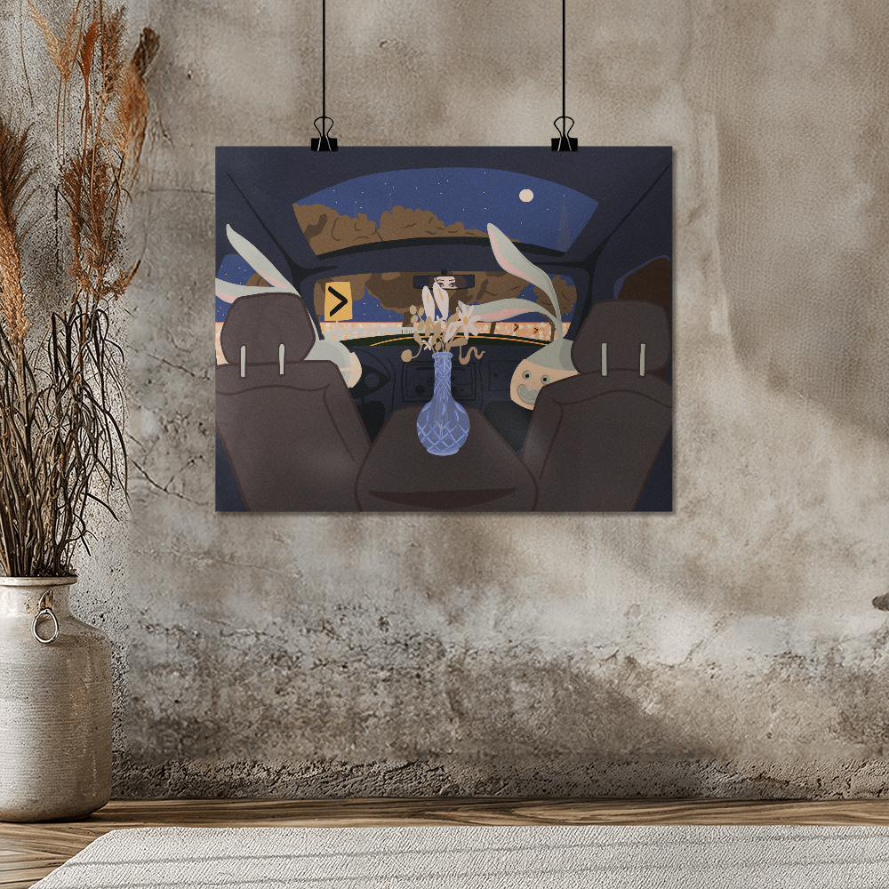 "Winding Roads" Poster
