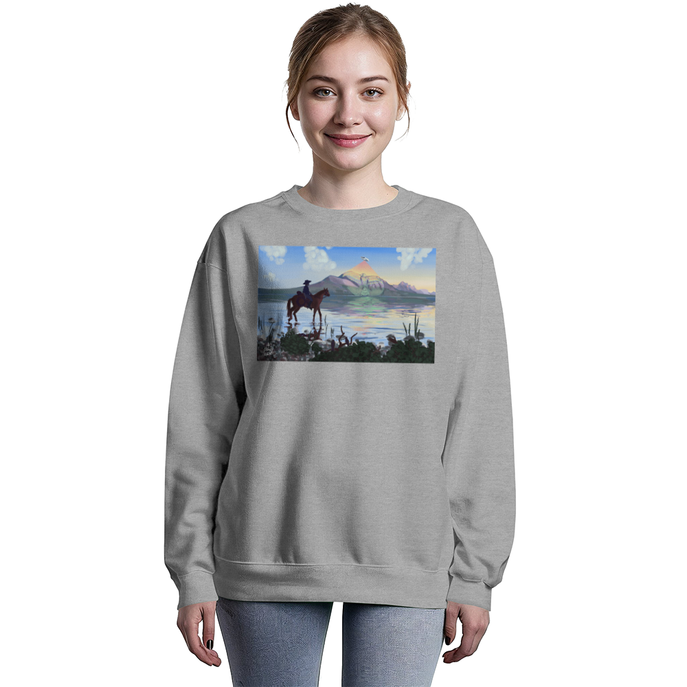 Adult crewneck "Red Eagle"
