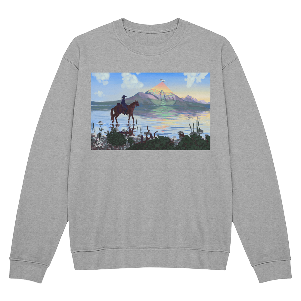 Adult crewneck "Red Eagle"