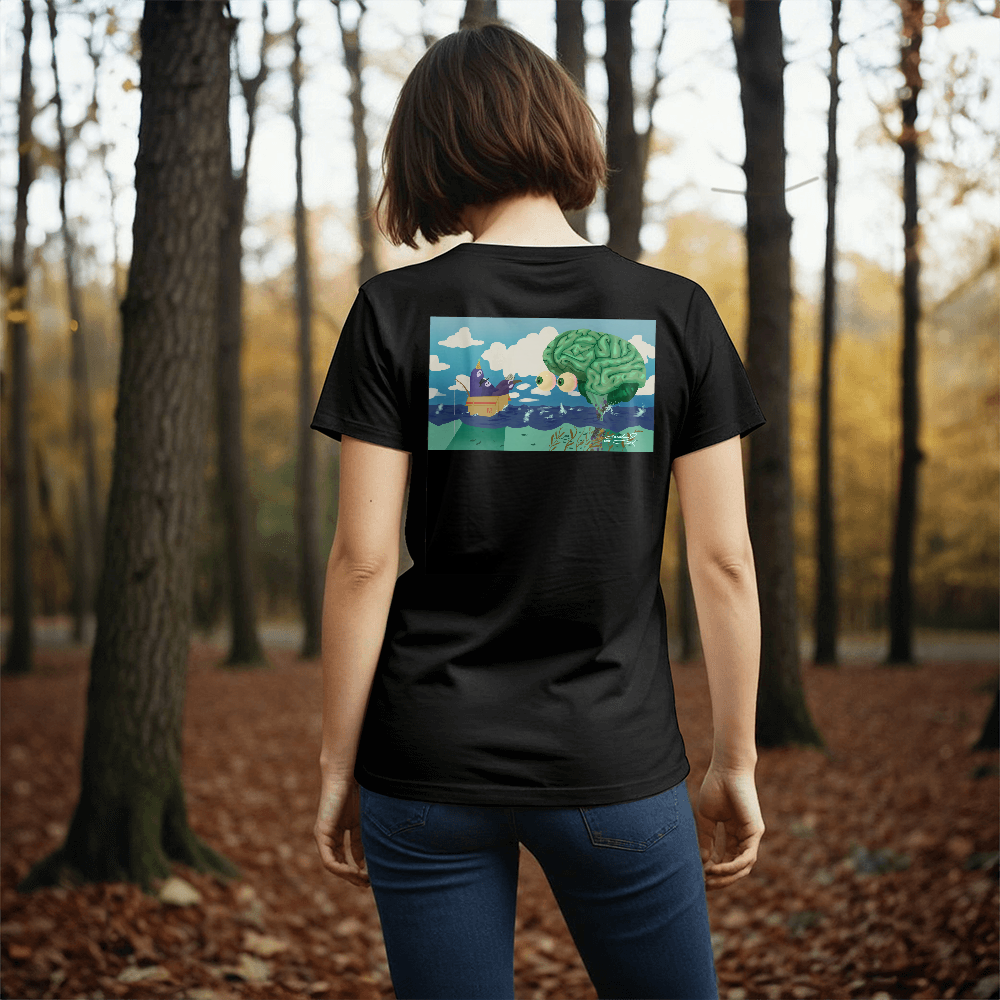 Tee Back Print "I See You"