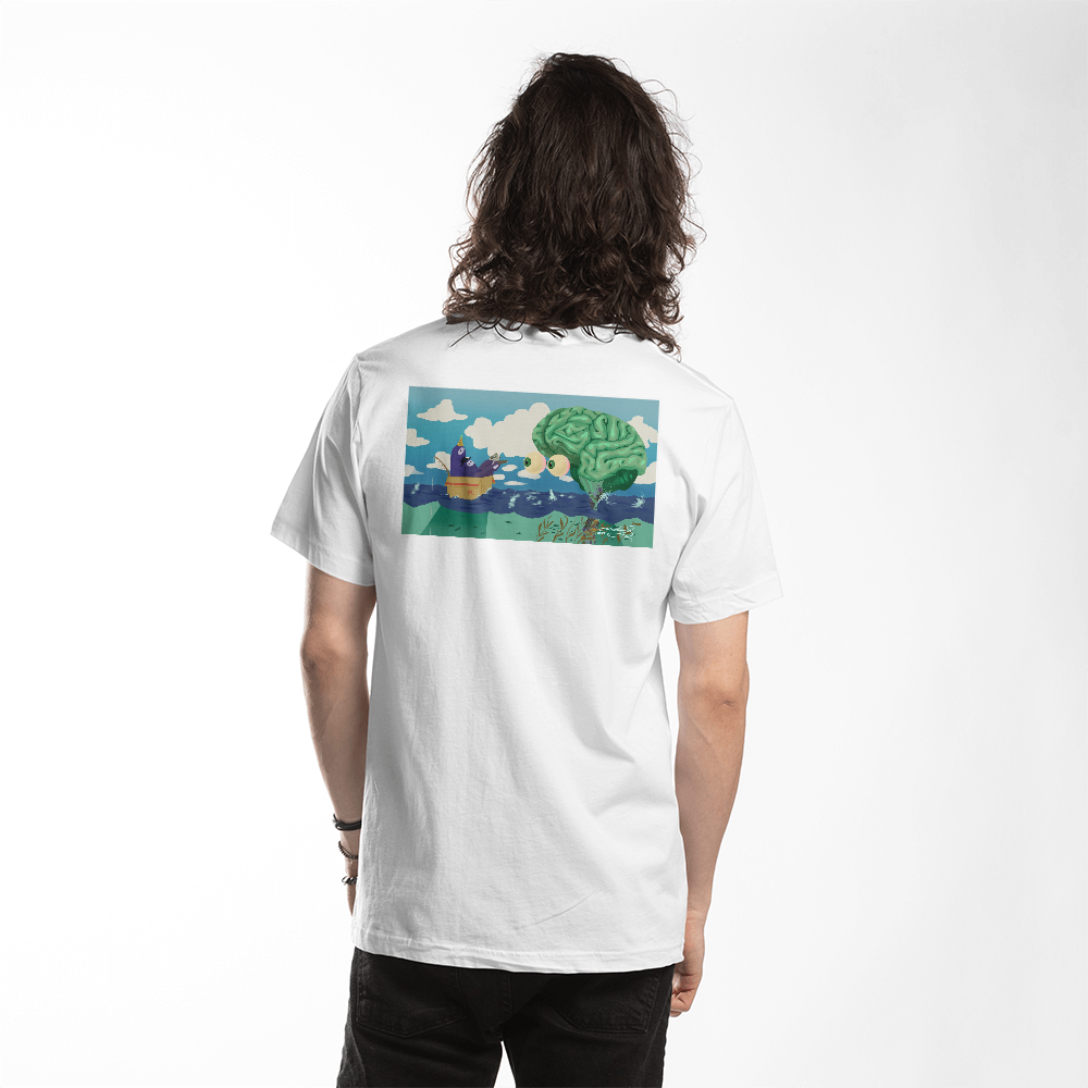 Tee Back Print "I See You"