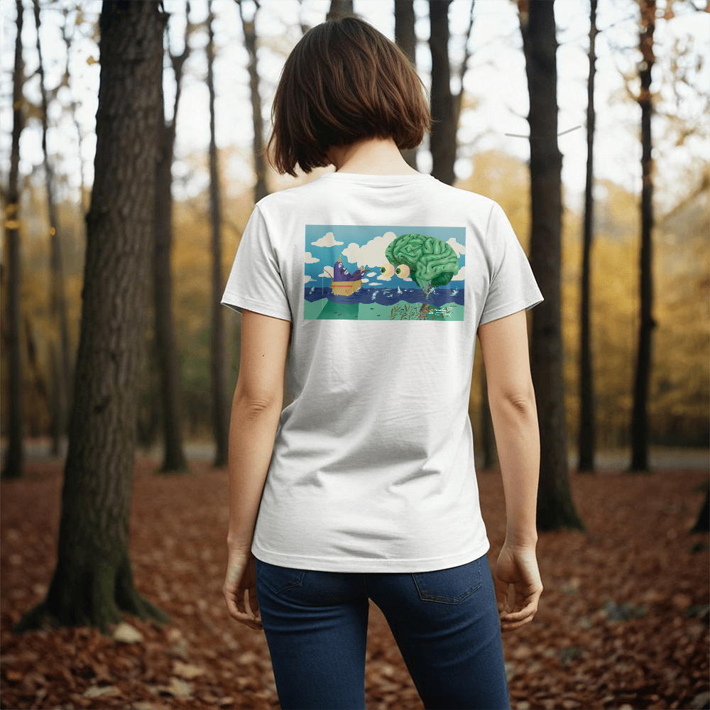 Tee Back Print "I See You"
