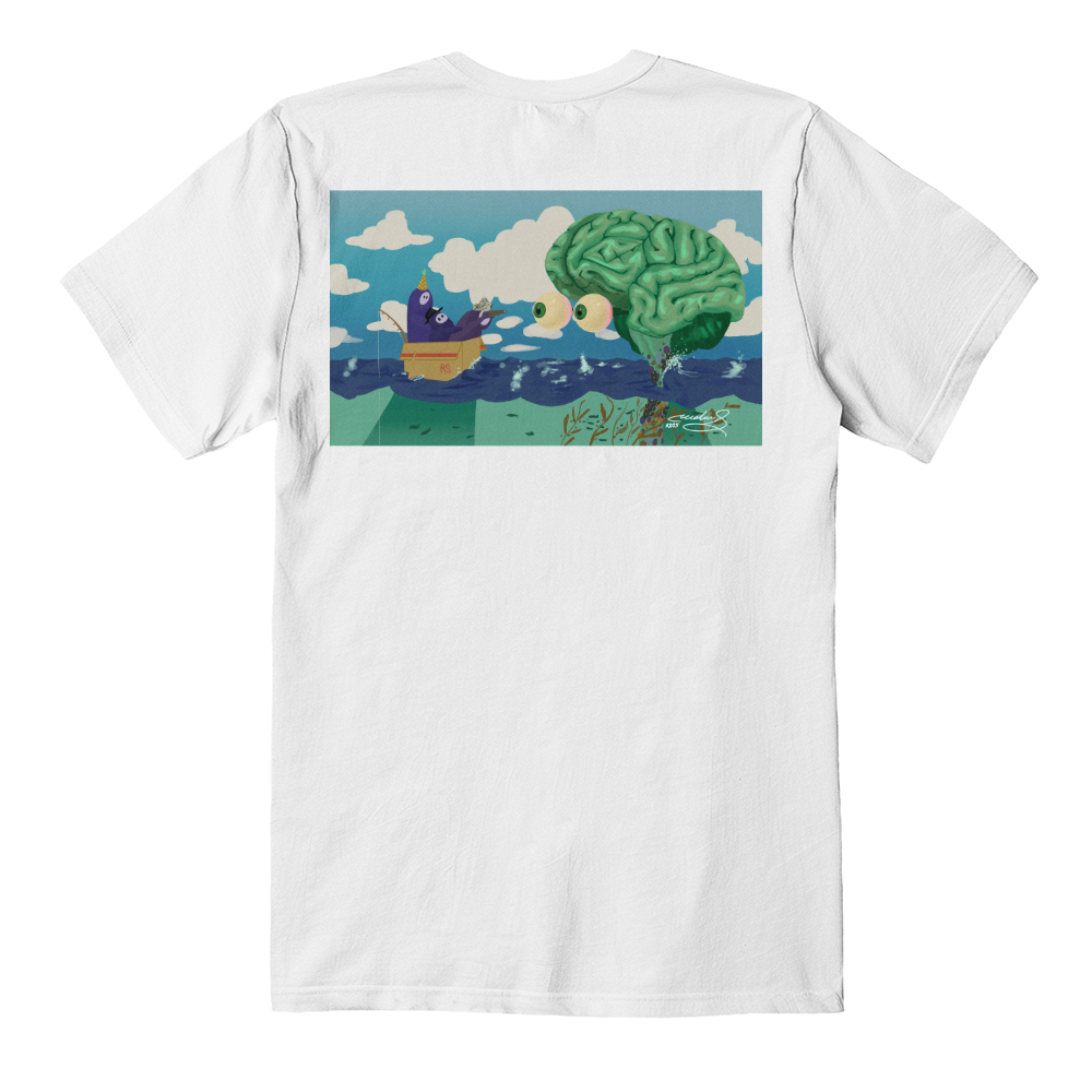 Tee Back Print "I See You"