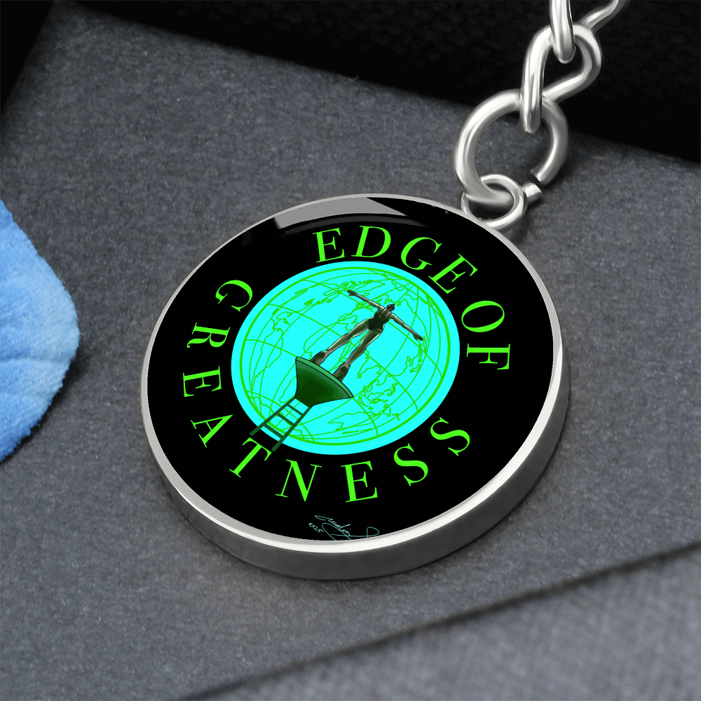 Keychain "Edge of Greatness"