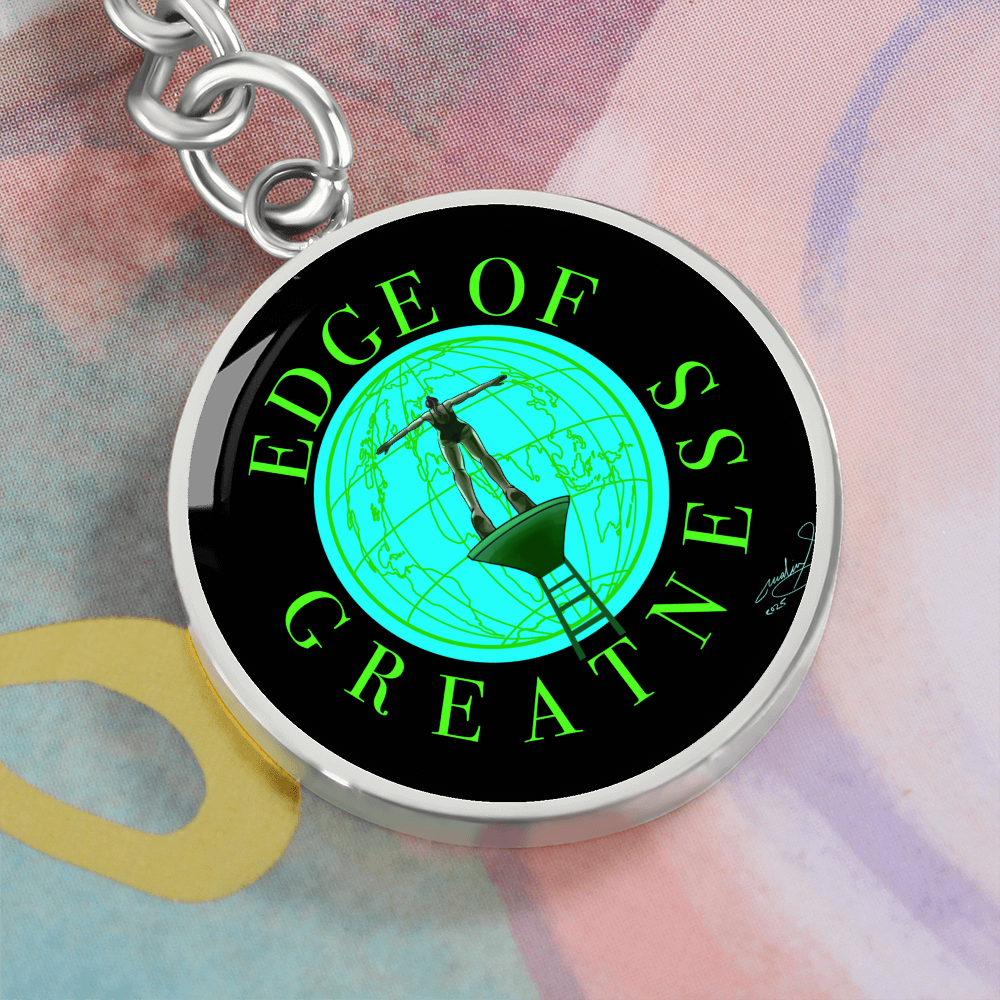 Keychain "Edge of Greatness"