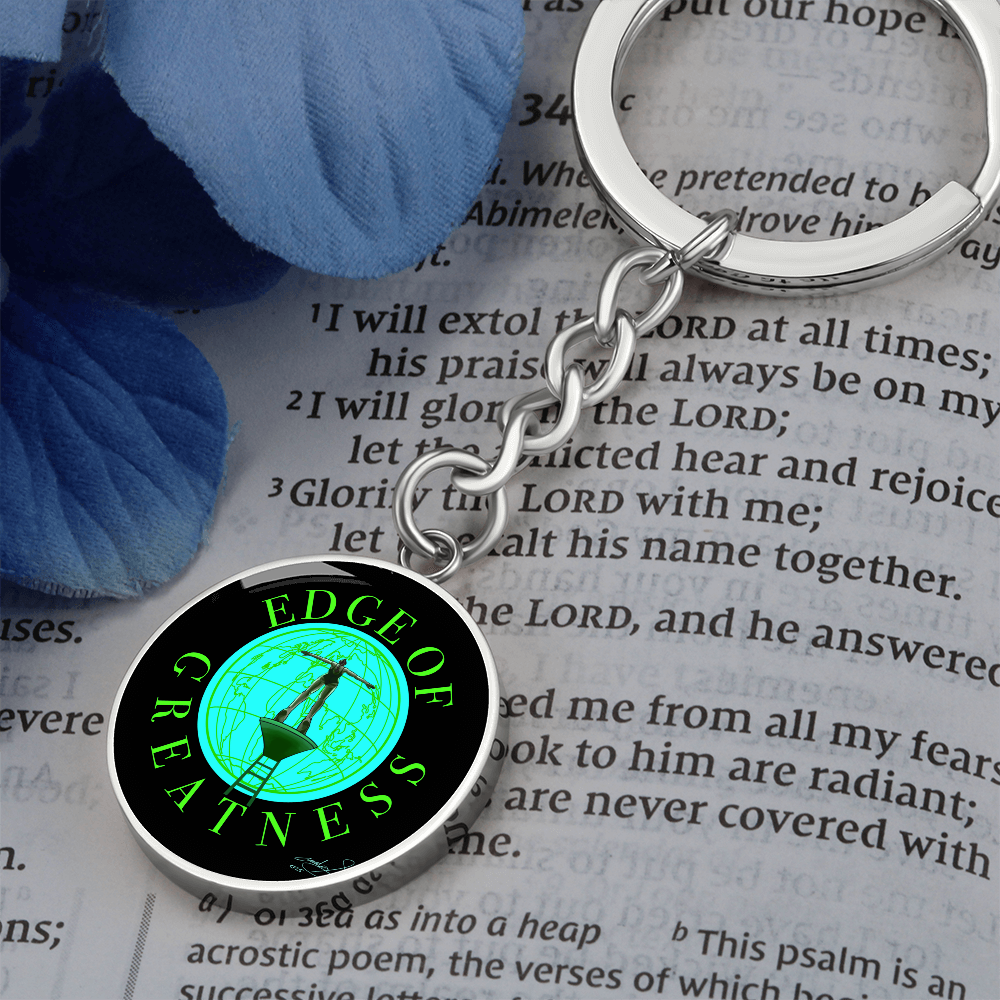 Keychain "Edge of Greatness"