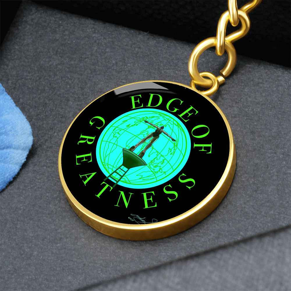 Keychain "Edge of Greatness"
