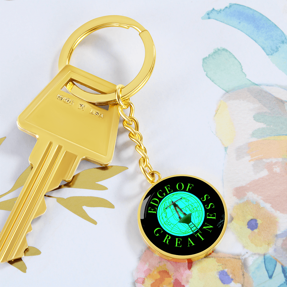 Keychain "Edge of Greatness"