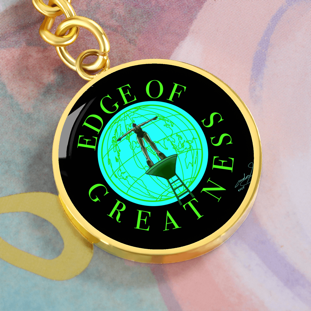 Keychain "Edge of Greatness"