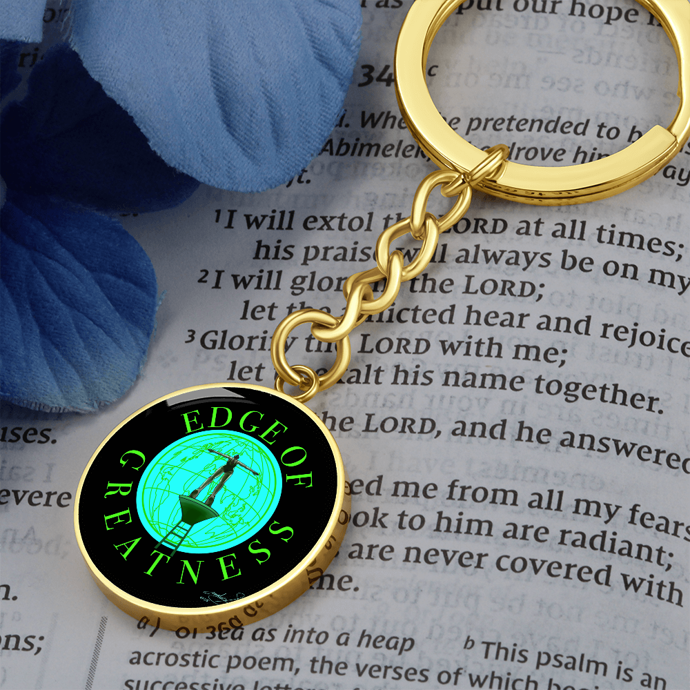 Keychain "Edge of Greatness"