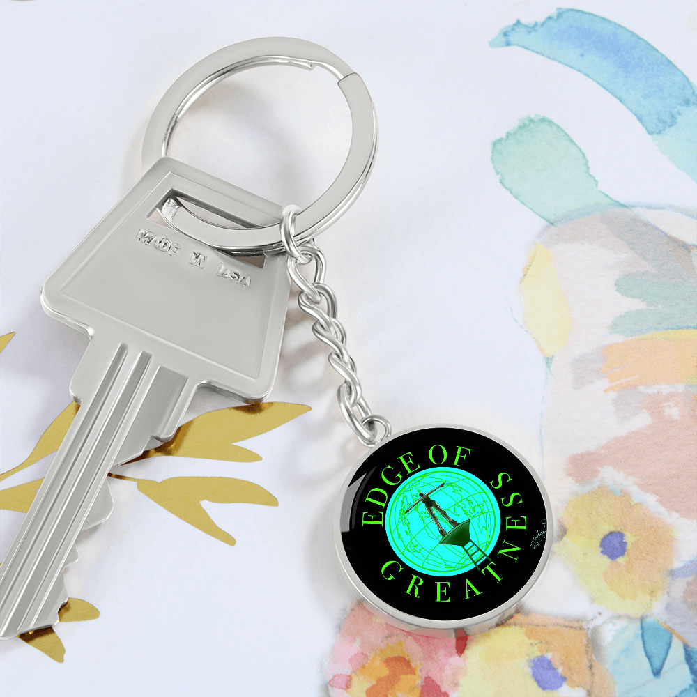 Keychain "Edge of Greatness"